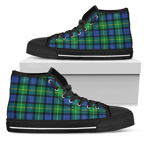 GORDON OLD ANCIENT TARTAN CANVAS SHOES