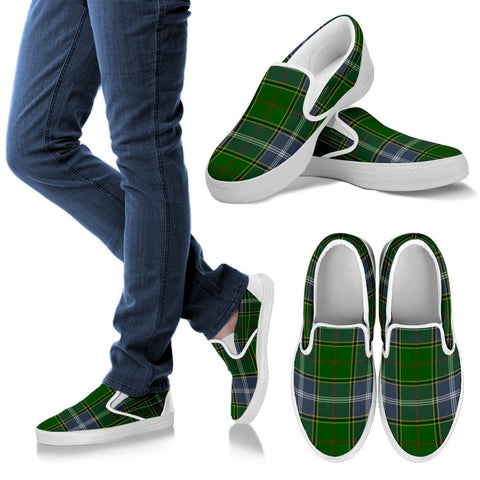 PRINGLE TARTAN SLIP ONS
