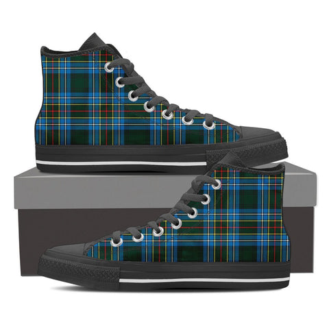 COCKBURN MODERN TARTAN CANVAS SHOES