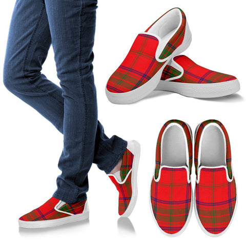 ROSS MODERN TARTAN SLIP ONS