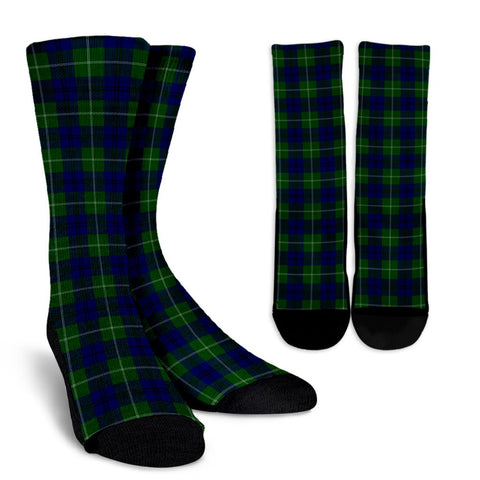 OLIPHANT MODERN TARTAN CREW SOCKS
