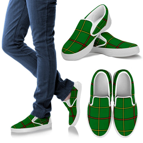 TRIBE OF MAR TARTAN SLIP ONS