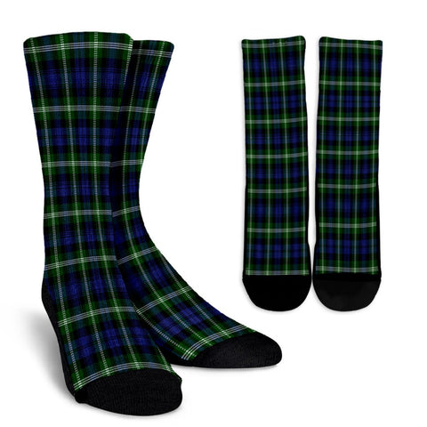 BAILLIE MODERN TARTAN CREW SOCKS