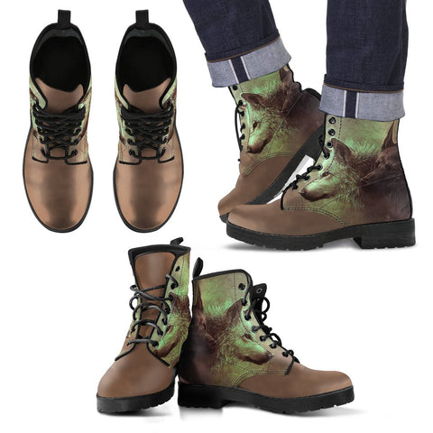 WOLF 01 LEATHER BOOTS