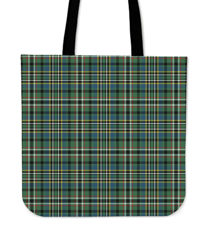 SCOTT GREEN ANCIENT TARTAN TOTE BAG