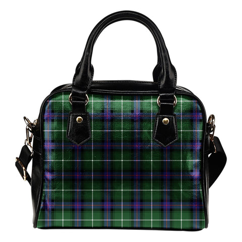 MACDONALD OF THE ISLES HUNTING MODERN TARTAN SHOULDER HANDBAG
