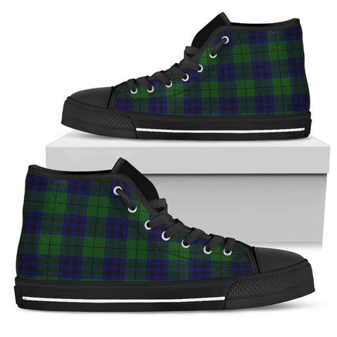 KEITH MODERN TARTAN CANVAS SHOES