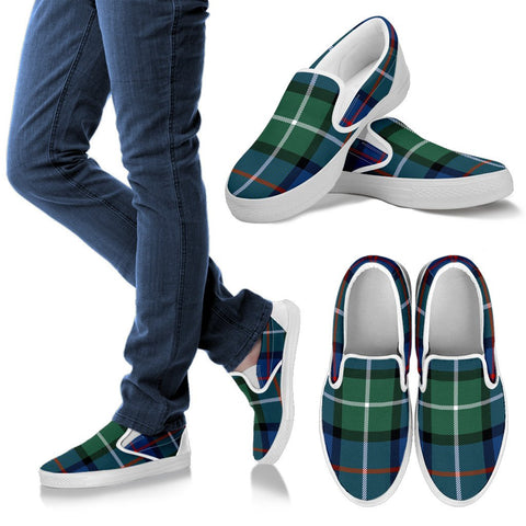 DAVIDSON OF TULLOCH TARTAN SLIP ONS
