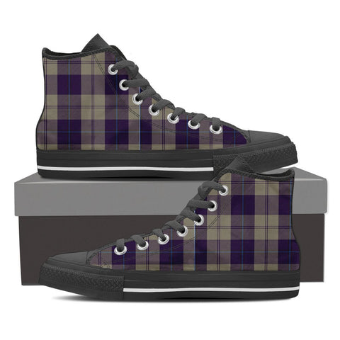 CUNNINGHAM DRESS BLUE DANCERS TARTAN CANVAS SHOES