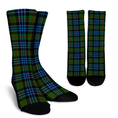 NEWLANDS TARTAN CREW SOCKS