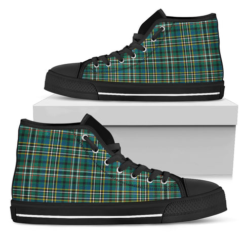 SCOTT GREEN ANCIENT TARTAN CANVAS SHOES