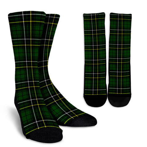 MACALPINE MODERN TARTAN CREW SOCKS