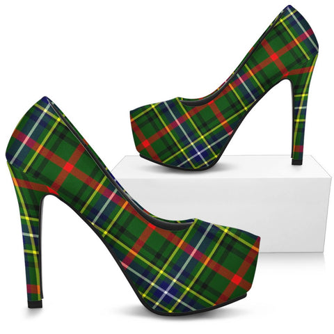 BISSET TARTAN HEELS