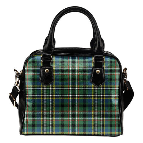 SCOTT GREEN ANCIENT TARTAN SHOULDER HANDBAG