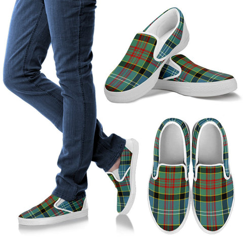 PAISLEY DISTRICT TARTAN SLIP ONS