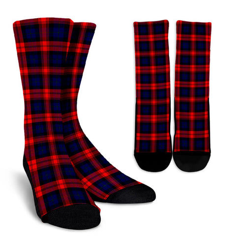 MACLACHLAN MODERN TARTAN CREW SOCKS
