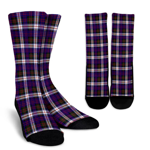 MACDONALD DRESS MODERN TARTAN CREW SOCKS