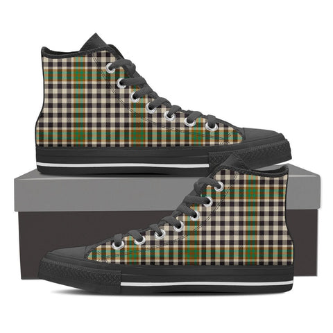 BURNS CHECK TARTAN CANVAS SHOES