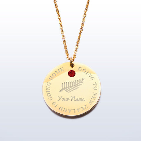 GOING TO NEW ZEALAND IS GOING HOME PREMIUM PENDANT