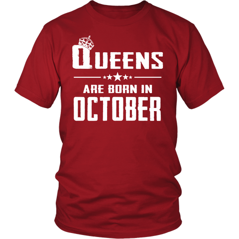 QUEENS ARE BORN IN OCTOBER A9