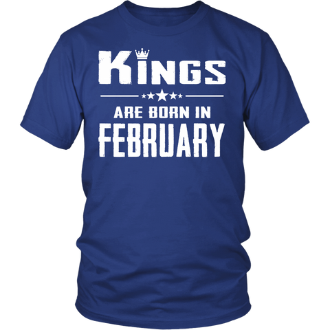 KINGS ARE BORN IN FEBRUARY A9