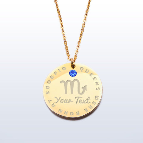 QUEENS WERE BORN AT SCORPIO PREMIUM PENDANT