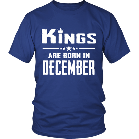 KINGS ARE BORN IN DECEMBER A9
