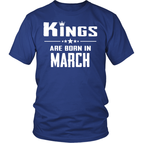 KINGS ARE BORN IN MARCH A9