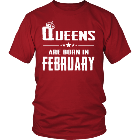 QUEENS ARE BORN IN FEBRUARY A9