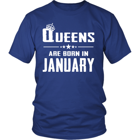 QUEENS ARE BORN IN JANUARY A9
