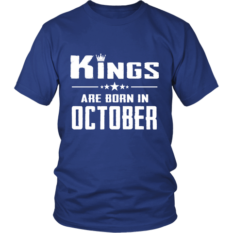 KINGS ARE BORN IN OCTOBER A9