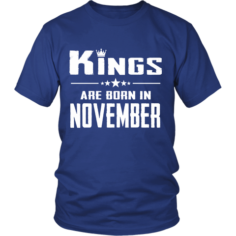 KINGS ARE BORN IN NOVEMBER A9