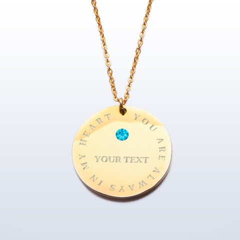 You Are Always In My Heart Premium Pendant