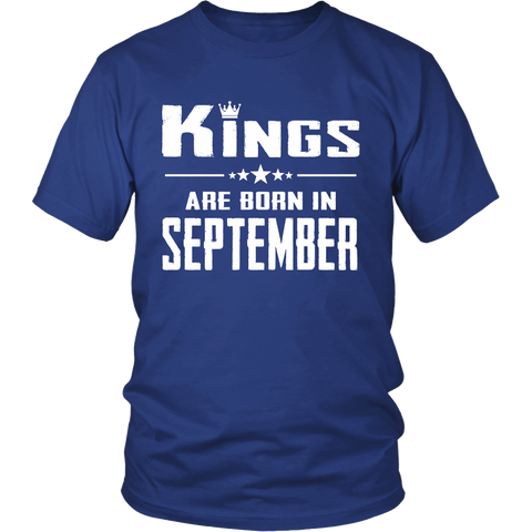 KINGS ARE BORN IN SEPTEMBER A9