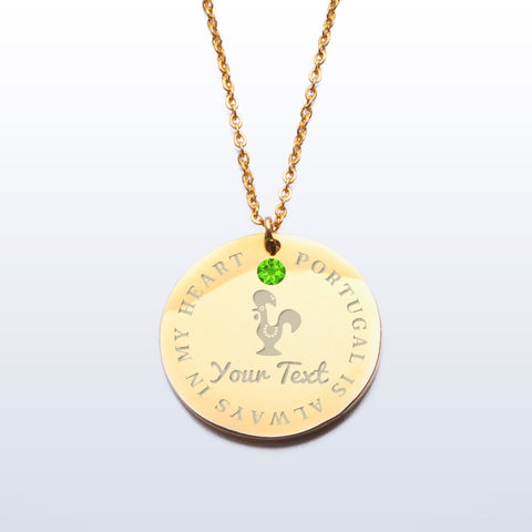 PORTUGAL IS ALWAYS IN MY HEART PREMIUM PENDANT