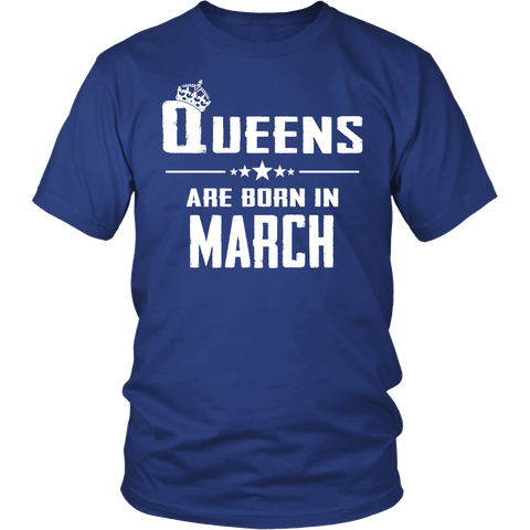 QUEENS ARE BORN IN MARCH A9