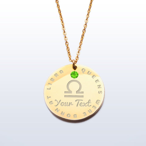 QUEENS WERE BORN AT LIBRA PREMIUM PENDANT