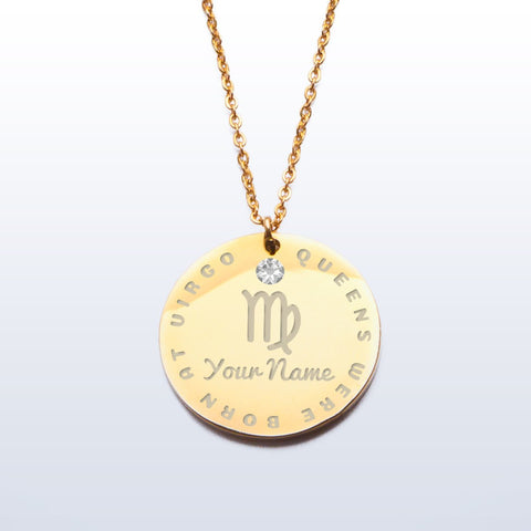 QUEENS WERE BORN AT VIRGO PREMIUM PENDANT