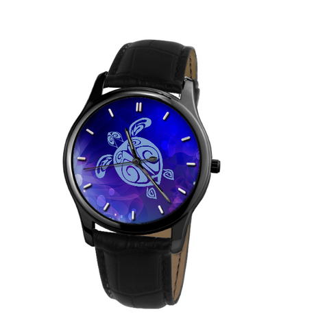 Turtle - Fashion Watch White Genuine Leather