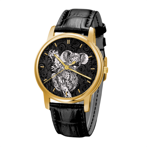 KOALA QUARTZ BLACK BUSINESS WATCH L1