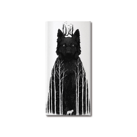 WOLF LEATHER LONG WALLET P1