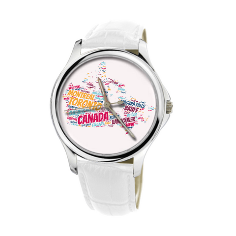 Canada Map - Watch With White A9