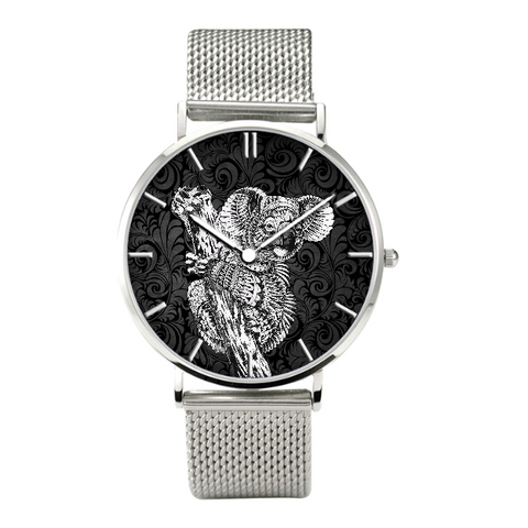 KOALA QUARTZ STAINLESS STEEL BUSINESS WATCH L1