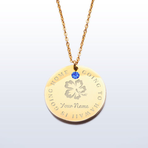 GOING TO HAWAII IS GOING HOME PREMIUM PENDANT