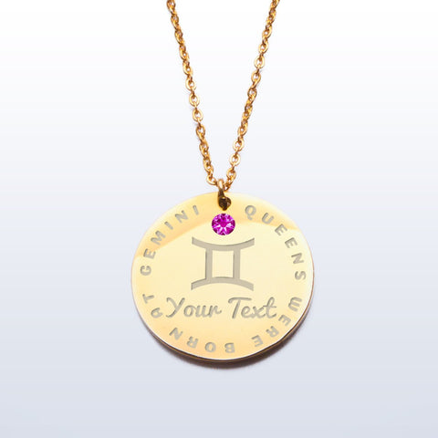 QUEENS WERE BORN AT GEMINI PREMIUM PENDANT