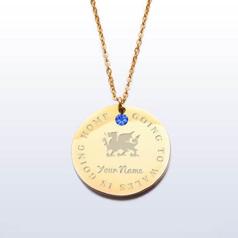 GOING TO WALES IS GOING HOME PREMIUM PENDANT