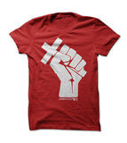 HUSBAND REVOLUTION CROSS IN FIST - SHIRT BASED ON MATTHEW 16