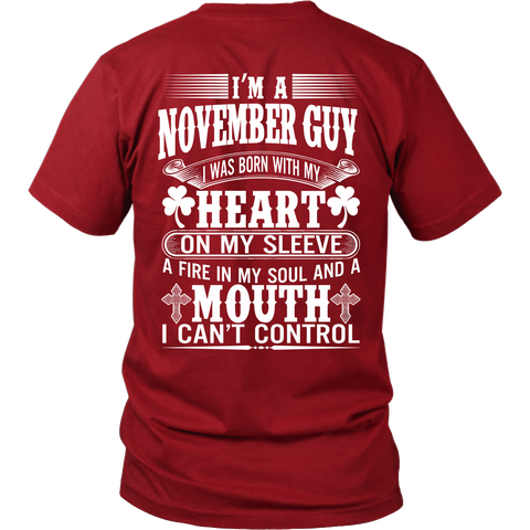 I'M A NOVEMBER GUY