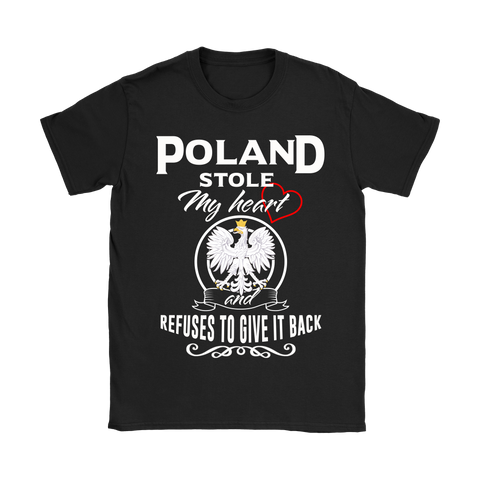 POLAND STOLE MY HEART T-SHIRTS NH1