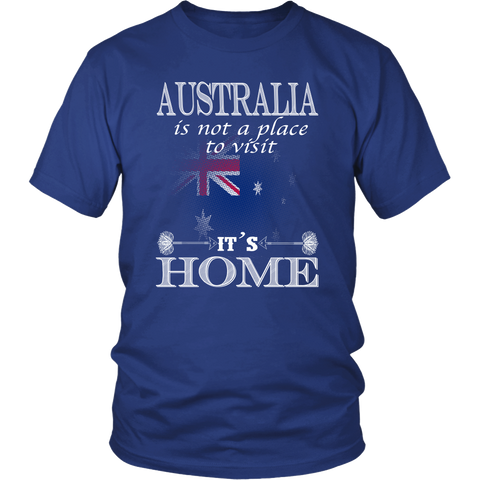 AUSTRALIA IS MY HOME T-SHIRT J1